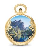 Patek Philippe - 992/121J  Pocket Watch Lepine Yellow Gold / Yosemite Valley