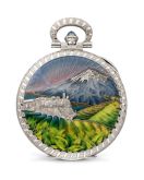 Patek Philippe - 995/134G  Pocket Watch Shizuoka and Mount Fuji / Tokyo 2023