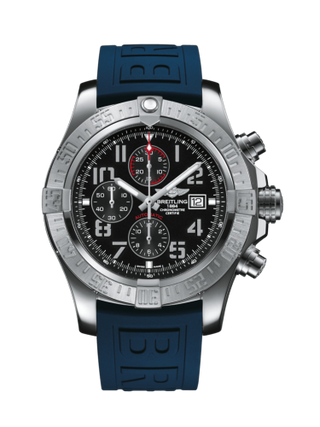 Breitling - A1337111/BC28/159S/A20S.1  Super Avenger II Stainless Steel / Volcano Black / Rubber / Pin