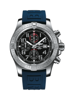 Breitling Super Avenger II Stainless Steel / Volcano Black / Rubber / Folding (A1337111/BC28/159S/A20S.1)