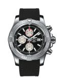 Breitling - A1337111/BC29/104W/A20BA.1  Super Avenger II Stainless Steel / Volcano Black / Military