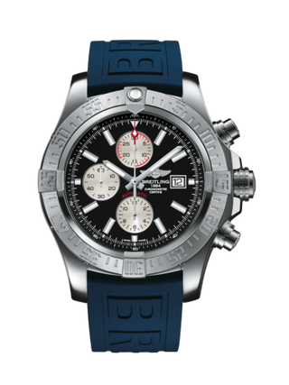 Breitling - A1337111/BC29/159S/A20S.1  Super Avenger II Stainless Steel / Volcano Black / Rubber / Pin