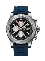 Breitling Super Avenger II Stainless Steel / Volcano Black / Rubber / Folding (A1337111/BC29/159S/A20S.1)