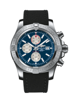 Breitling Super Avenger II Stainless Steel / Mariner Blue / Military / Pin (A1337111/C871/104W/A20BA.1)