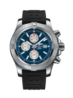 Breitling Super Avenger II Stainless Steel / Mariner Blue / Calf / Folding (A1337111/C871/155S/A20D.2)