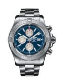 Breitling - A13371111C1A1  Super Avenger II Stainless Steel / Mariner Blue / Bracelet