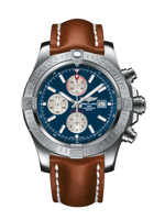 Breitling Super Avenger II Stainless Steel / Mariner Blue / Calf / Pin (A1337111/C871/439X/A20BA.1)