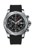 Breitling - A1337111/BC28/104W/A20BA.1  Super Avenger II Stainless Steel / Volcano Black / Military / Pin