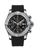 Breitling Super Avenger II Stainless Steel / Diamond / Volcano Black / Bracelet (A1337153/BC28/104W/A20BA.1)