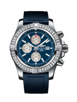 Breitling Super Avenger II Stainless Steel / Diamond / Volcano Black / Bracelet (A1337153/C871/139S/A20S.1)