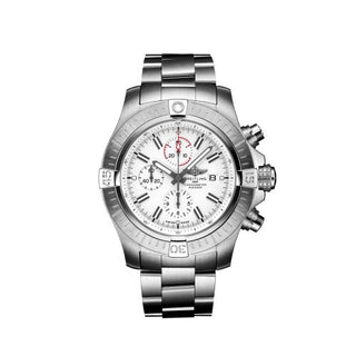 Breitling - A133751A1A1A1  Avenger Chronograph 48 Stainless Steel / White / Bracelet