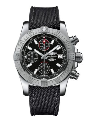 Breitling - A13381111B1W1  Avenger II Stainless Steel / Volcano Black / Military / Pin