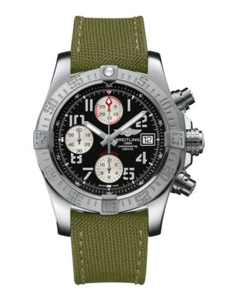 Breitling - A1338111.BC33.106W  Avenger II Stainless Steel / Volcano Black / Military