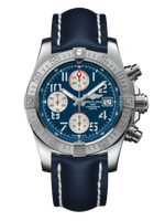 Breitling Avenger II Stainless Steel / Mariner Blue / Military / Pin (A1338111/C870/105X/A20BA.1)