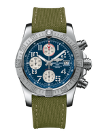 Breitling Avenger II Stainless Steel / Mariner Blue / Calf / Folding (A1338111/C870/106W/A20BA.1)