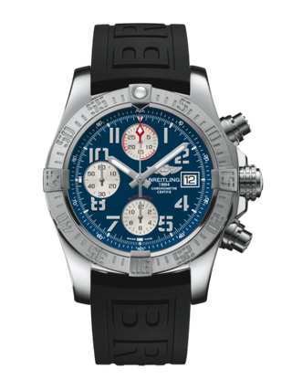 Breitling - A1338111/C870/152S/A20S.1  Avenger II Stainless Steel / Mariner Blue / Rubber / Pin