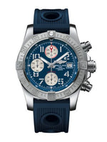 Breitling Avenger II Stainless Steel / Mariner Blue / Rubber (A1338111.C870.211S)