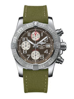 Breitling Avenger II Stainless Steel / Tungsten Gray / Rubber / Pin (A1338111/F564/106W/A20BA.1)