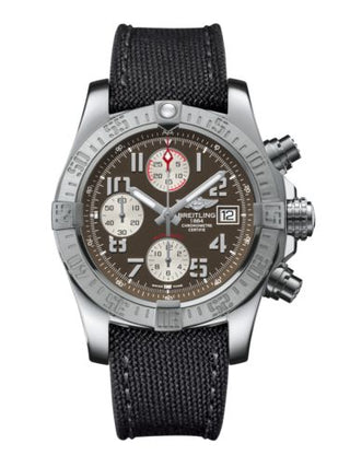 Breitling - A1338111/F564/109W/A20BA.1  Avenger II Stainless Steel / Tungsten Gray / Military / Pin