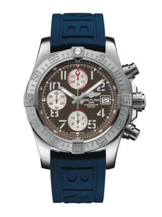 Breitling - A1338111/F564/157S/A20D.2  Avenger II Stainless Steel / Tungsten Gray / Rubber / Folding