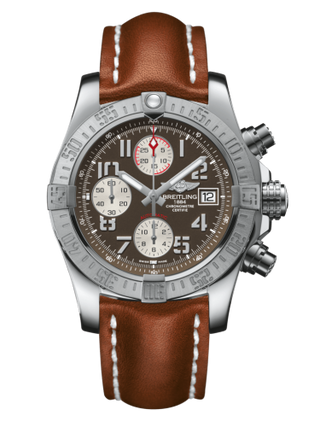 Breitling - A1338111/F564/434X/A20D.1  Avenger II Stainless Steel / Tungsten Gray / Calf / Folding