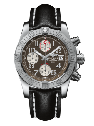 Breitling - A1338111/F564/435X/A20BA.1  Avenger II Stainless Steel / Tungsten Gray / Calf / Pin