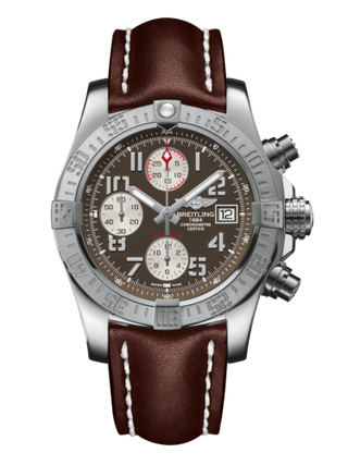 Breitling - A1338111/F564/438X/A20D.1  Avenger II Stainless Steel / Tungsten Gray / Calf / Folding