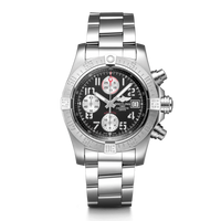 Breitling Avenger II GMT Stainless Steel / Volcano Black / Bracelet (A13381111B2A1)