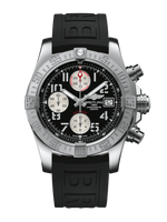 Breitling Avenger II Stainless Steel / Volcano Black / Rubber / Pin (A13381111B2S1)