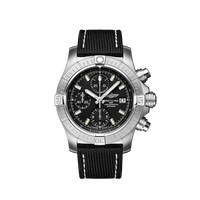 Breitling Avenger Chronograph 48 Stainless Steel / Black / Military / Pin (A13385101B1X2)