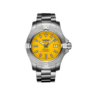 Breitling - A17319101I1A1  Avenger Automatic 45 Seawolf Stainless Steel / Yellow / Bracelet