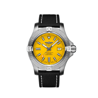 Breitling - A17319101I1X1  Avenger Automatic 45 Seawolf Stainless Steel / Yellow / Military / Pin