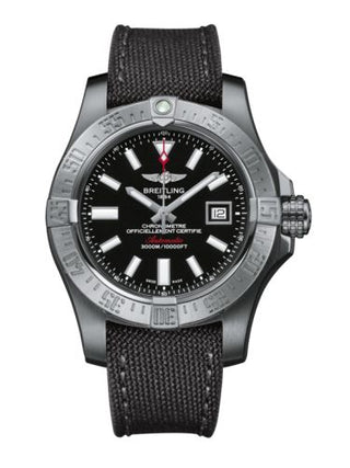 Breitling - A1733110/BC30/109W/A20BASA.1  Avenger II Seawolf Stainless Steel / Volcano Black / Military / Pin