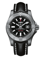 Breitling Avenger II Seawolf Stainless Steel / Volcano Black / Calf / Folding (A1733110/BC30/435X/A20BASA.1)