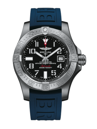 Breitling - A1733110/BC31/157S/A20DSA.2  Avenger II Seawolf Stainless Steel / Volcano Black / Rubber / Folding