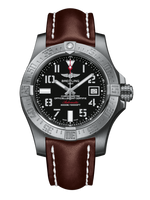 Breitling Avenger II Seawolf Stainless Steel / Volcano Black / Calf / Folding (A1733110/BC31/437X/A20BASA.1)