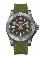 Breitling Avenger II Seawolf Stainless Steel / Tungsten Gray / Calf / Pin (A1733110/F563/106W/A20BASA.1)