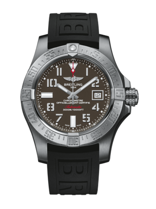 Breitling - A1733110/F563/152S/A20SS.1  Avenger II Seawolf Stainless Steel / Tungsten Gray / Rubber / Pin