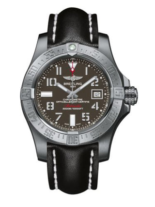 Breitling - A1733110/F563/435X/A20BASA.1  Avenger II Seawolf Stainless Steel / Tungsten Gray / Calf / Pin