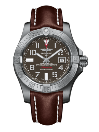 Breitling - A1733110/F563/437X/A20BASA.1  Avenger II Seawolf Stainless Steel / Tungsten Gray / Calf / Pin