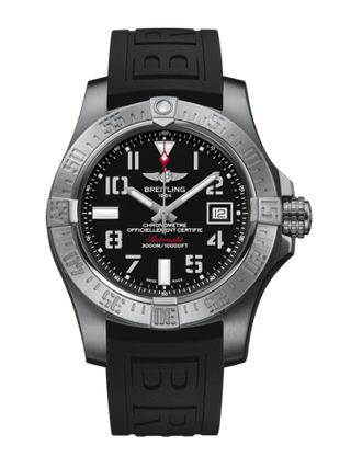 Breitling - A17331101B1S1  Avenger II Seawolf Stainless Steel / Volcano Black / Rubber / Folding