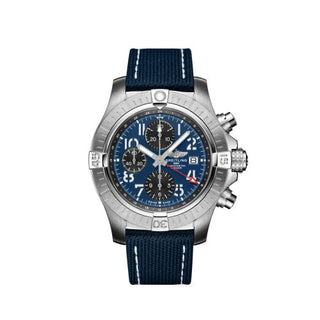 Breitling - A24315101C1X2  Avenger Chronograph GMT 45 Stainless Steel / Blue / Strap - Folding