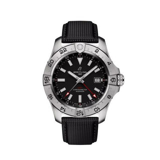 Breitling - A32320101B1X1  Avenger Automatic GMT 44 Stainless Steel / Black / Strap