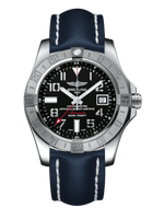 Breitling Avenger II GMT Stainless Steel / Volcano Black / Calf / Folding (A3239011/BC34/105X/A20BA.1)