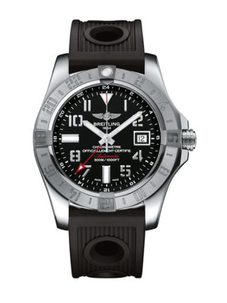 Breitling - A3239011/BC34/200S/A20D.2  Avenger II GMT Stainless Steel / Volcano Black / Rubber