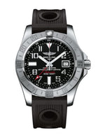 Breitling Avenger II GMT Stainless Steel / Diamond / Stratus Silver / Bracelet (A3239011/BC34/200S/A20D.2)