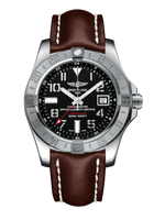 Breitling Avenger II GMT Stainless Steel / Mariner Blue / Calf / Pin (A3239011/BC34/437X/A20BA.1)