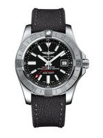 Breitling Avenger II GMT Stainless Steel / Volcano Black / Rubber / Pin (A32390111B1W1)