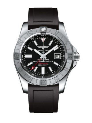 Breitling - A3239011/BC35/131S/A20S.1  Avenger II GMT Stainless Steel / Volcano Black / Rubber