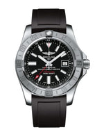 Breitling Avenger II GMT Stainless Steel / Mariner Blue / Rubber / Folding (A3239011/BC35/131S/A20S.1)